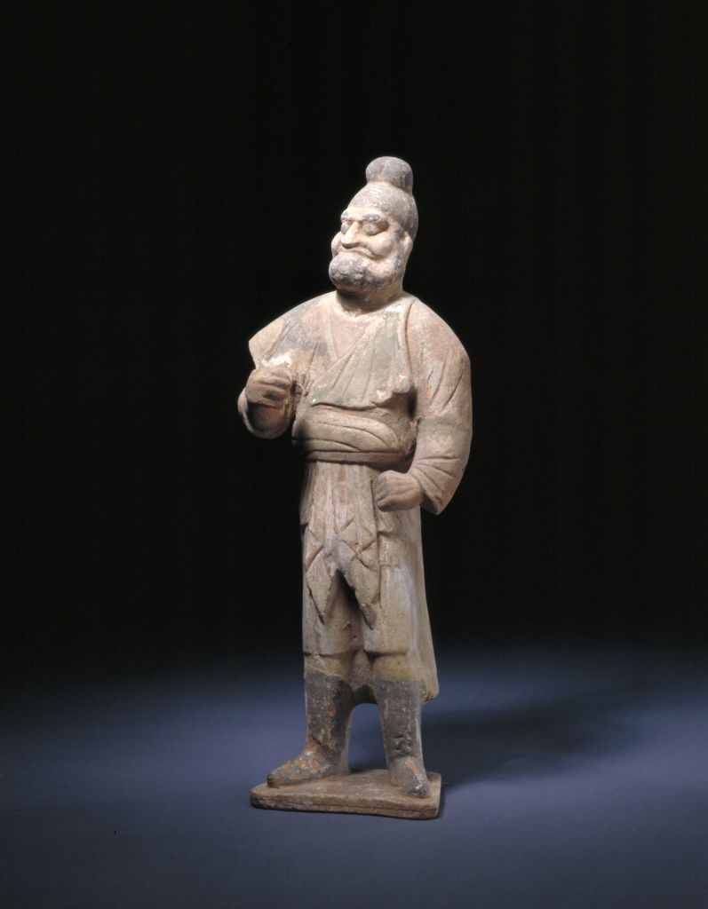 图片[1]-Pottery painted figurines of Hu people-China Archive